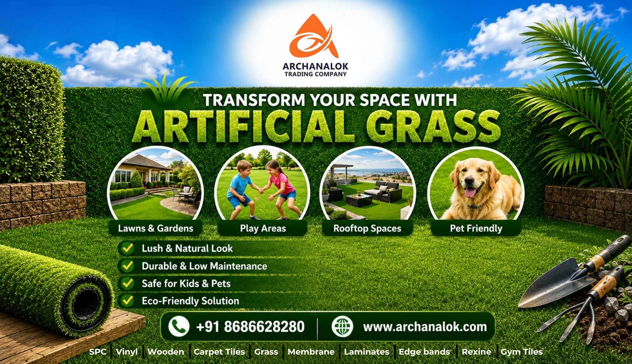Artificial Grass – Benefits, Advantages, Applications, and Sustainability