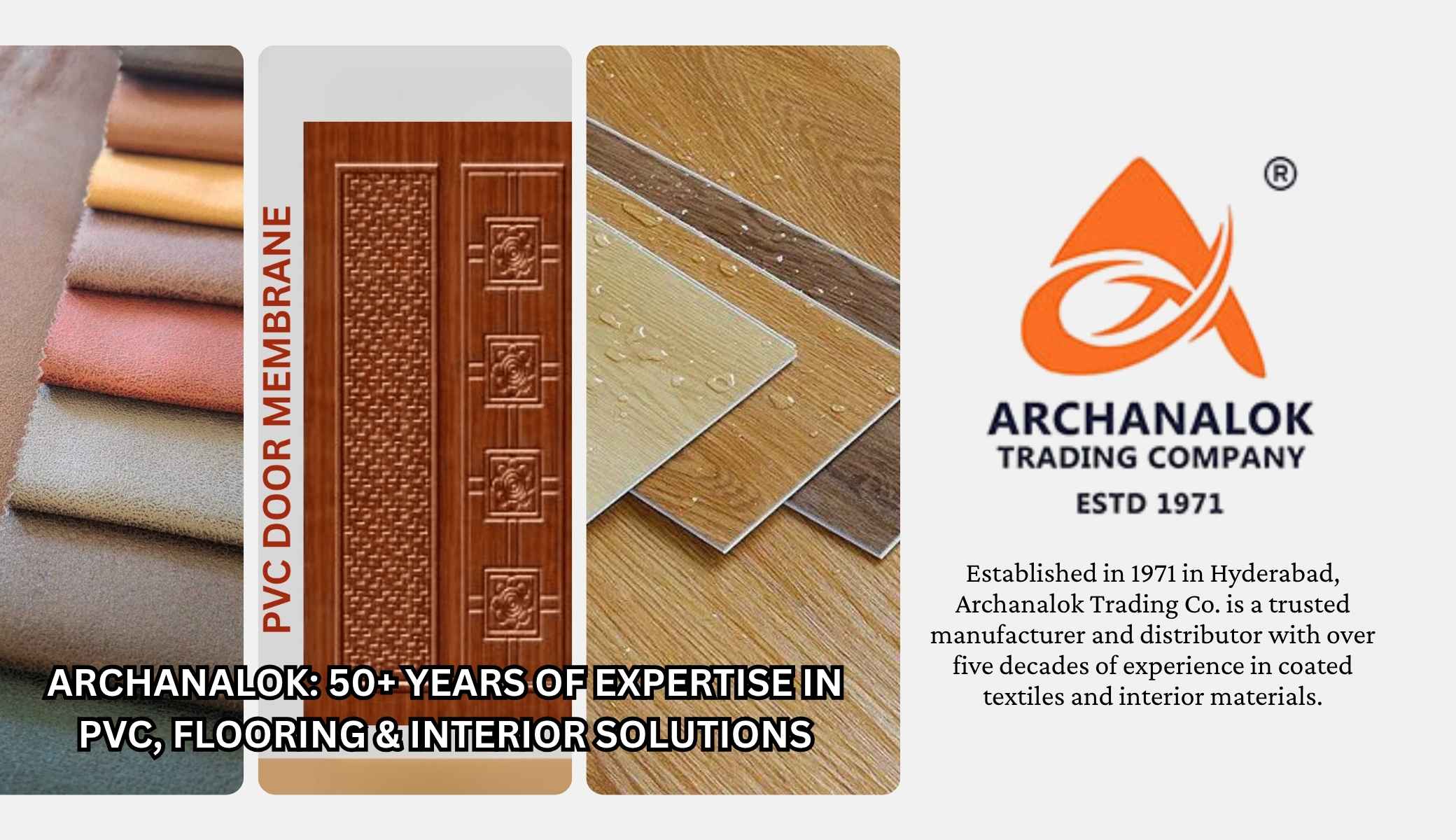 Archanalok: 50+ Years of Expertise in PVC, Flooring & Interior Solutions