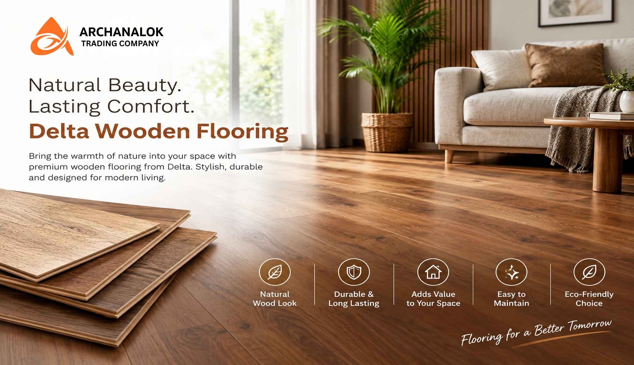 Delta Wooden Flooring: A Stylish and Durable Flooring Solution for Modern Interiors